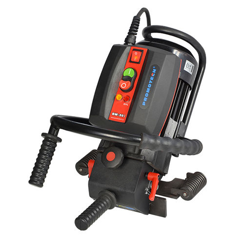Smussatrice elettrica - BM-20plus - Promotech - portatile / per lamiere / per estremità di tubi