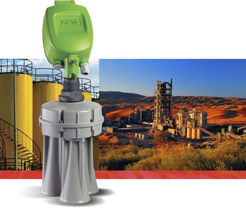 Sensore di livello e di volume acustico - 3DLevelScanner HT - APM Automation Solutions Ltd. - per solidi / per alta temperatura