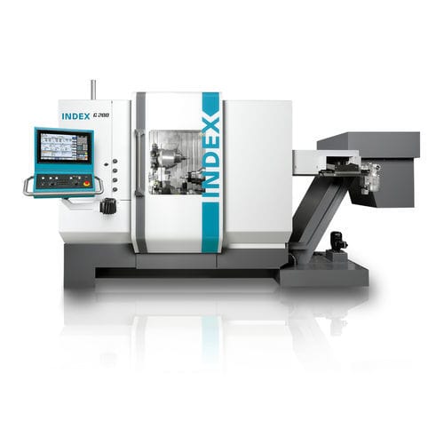 Centro di tornitura-fresatura CNC - G200.2 - INDEX Drehmaschinen - orizzontale / a 3 assi / compatto