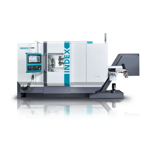 Macchina di tornitura di produzione - C200 - INDEX Drehmaschinen - CNC / 2 assi / a doppia torre