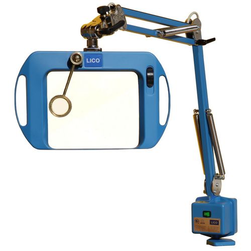 Lampada - BIG EYE 2 - LICO Electronics Gmbh - LED / per postazione di lavoro / con braccio articolato