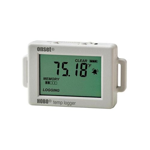 Registratore di dati di temperatura - HOBO UX100 series - ONSET - di umidità relativa / USB / con display LCD