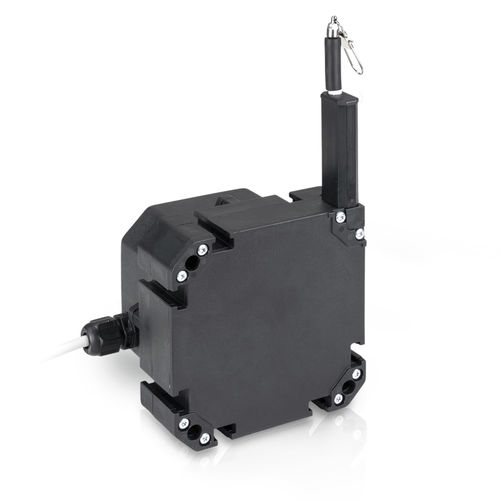 Sensore di spostamento a cavo - wireSENSOR WPS-K100 - MICRO-EPSILON - potenziometrico / CANopen / con uscita digitale