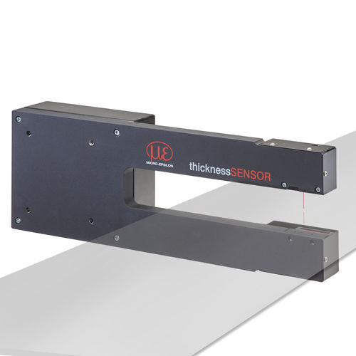 Apparecchio di misura di spessore - thicknessSENSOR  - MICRO-EPSILON - ottico / laser a triangolazione / senza contatto