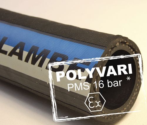 Tubo flessibile per acido - 19 - 150 mm, 16 bar | POLYVARI - ANFRAY - ultra resistente ai prodotti chimici