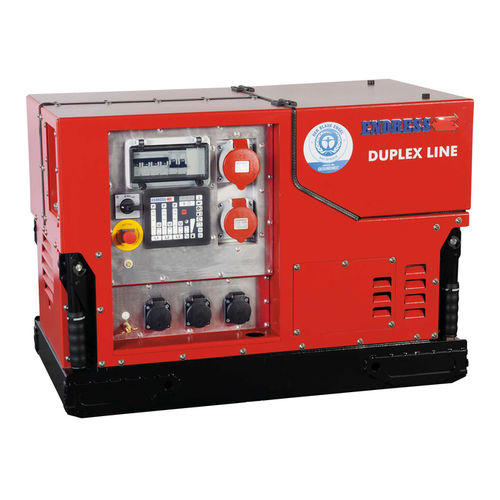 Gruppo elettrogeno a benzina - ESE 1408 DBG ES DUPLEX - ENDRESS Elektrogerätebau GmbH - monofase / stazionario / ad iniezione indiretta