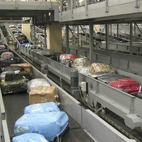 Trasportatore a nastro - VANDERLANDE - orizzontale / per movimentazione / di stoccaggio