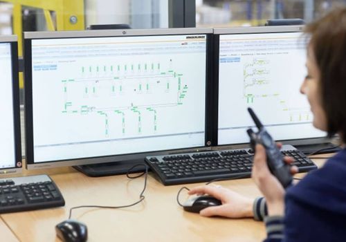 Software di gestione dei magazzini WMS - VISION - VANDERLANDE - di interfaccia / di processo / in tempo reale