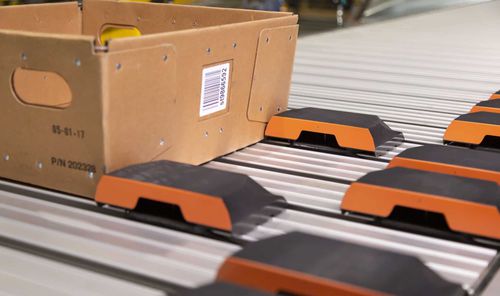 Smistatore shoe sorter - POSISORTER HC - VANDERLANDE - per la logistica / ottico / automatico