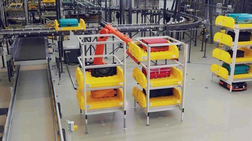 Magazzino automatico compatto - VarioStore Flex - VANDERLANDE - modulare / a robot mobile autonomo