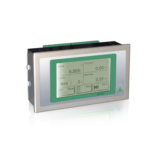 Indicatore di peso display LCD - MC 353  - Pavone sistemi - ad incastro / IP65 / per nastro pesatore