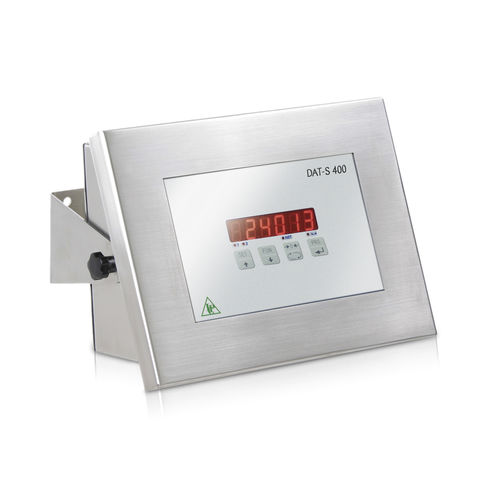 Indicatore di peso digitale - DAT S 400 - Pavone sistemi - ad incastro / IP66 / IP67