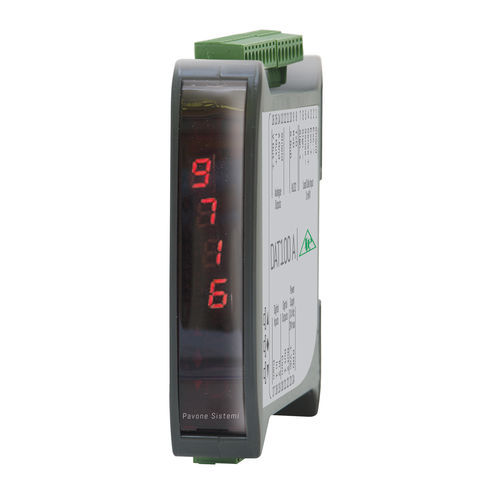 Trasmettitore di peso analogico - DAT 100  - Pavone sistemi - Modbus RTU / su guida DIN