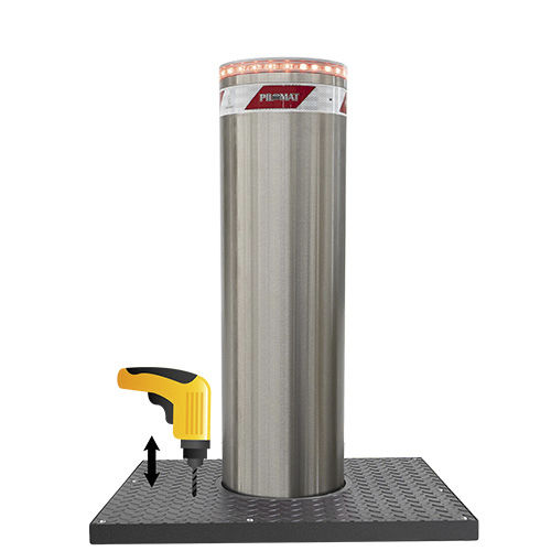 Dissuasore a scomparsa semiautomatico - 275/K4 900SA - PILOMAT - pneumatico / alta sicurezza