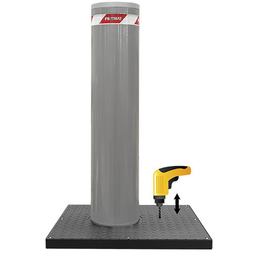 Dissuasore a scomparsa manuale - 275/M50 1200SA - PILOMAT - pneumatico / alta sicurezza