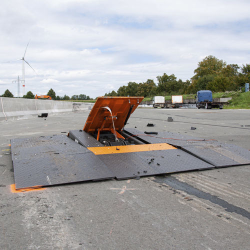 Dissuasore a scomparsa manuale - RBM  - PILOMAT - idraulico / road-blocker