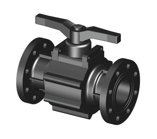 Valvola a sfera - DN 80 - 100 | 2091 - SAFI - manuale / di controllo / in plastica