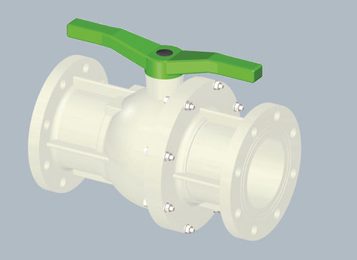 Valvola a sfera - DN 50 | 2029 - SAFI - manuale / di controllo / in plastica