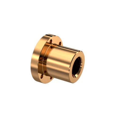 Dado a collarino - TGM-EFM series - NEFF-Gewindetriebe - cilindrico / in ottone / in bronzo