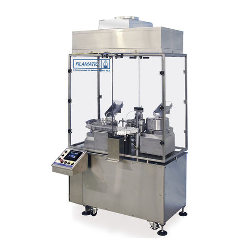 Riempitrice chiuditrice monoblocco - Mini-Monobloc - Filamatic - flessibile / per tubi flessibili / per prodotti finiti