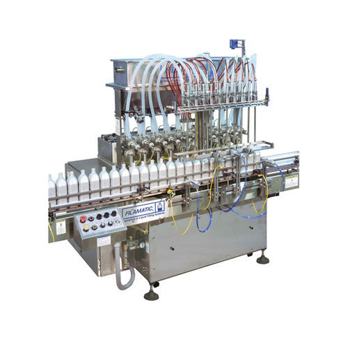 Riempitrice automatica - H-Series - Filamatic - per bottiglie / per liquidi / in linea