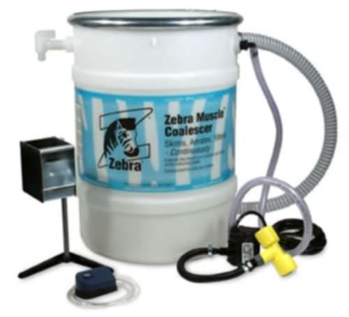 Filtro a olio - Muscle™ - Zebra Skimmers Corp. - a tamburo / a coalescenza / per liquido di raffreddamento