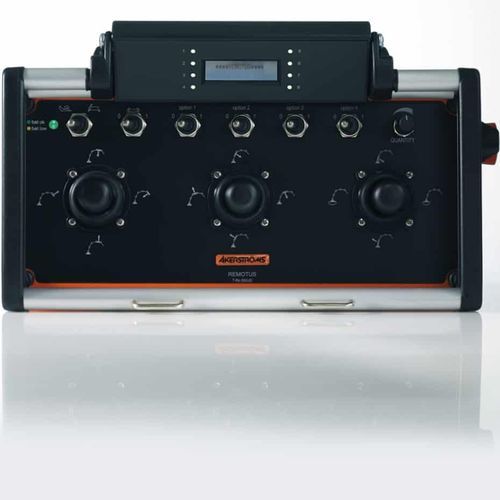 Radiocomando - Remotus 500JD - Akerströms Björbo AB - a joystick / con interruttore leva / per gru