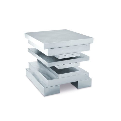 Piastra lavorata in acciaio per stampi e utensili - P - Meusburger Georg GmbH & Co KG - perforata / non forata