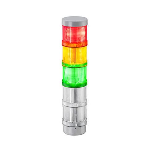 Colonna luminosa LED - KombiSIGN 72 - WERMA - lampeggiante / a 3 colori / IP65