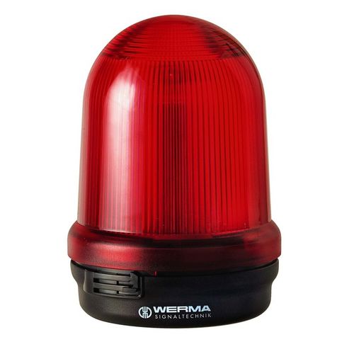 Segnalatore luminoso flash - 827.100.75 - WERMA - LED / 24 V AC / 24 VDC
