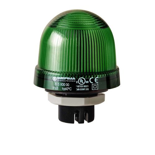 Segnalatore luminoso permanente - 815.100.00 - WERMA - LED / 230 V AC / 12 V AC