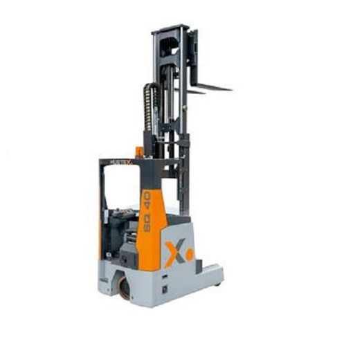 Carrello elevatore retrattile elettrico - SQ 50 - HUBTEX - con seduta laterale / per movimentazione / per bobina
