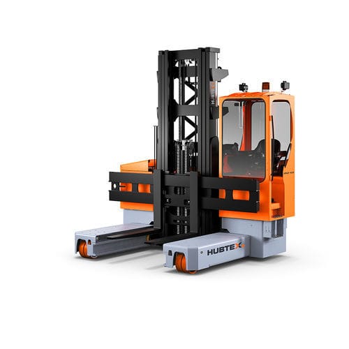 Carrello elevatore laterale elettrico - ESTL - HUBTEX - elettroidraulico / con conducente seduto / articolato