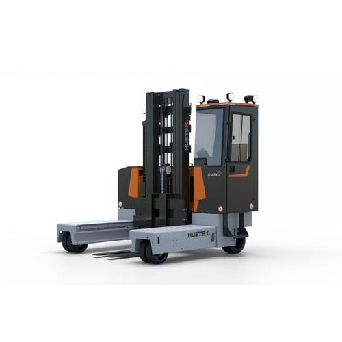 Carrello elevatore laterale multidirezionale - MaxX series - HUBTEX - elettrico / con conducente seduto / per movimentazione