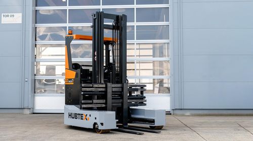 Carrello elevatore retrattile elettrico - NexX 30 - HUBTEX - con conducente seduto / per movimentazione / da trasporto