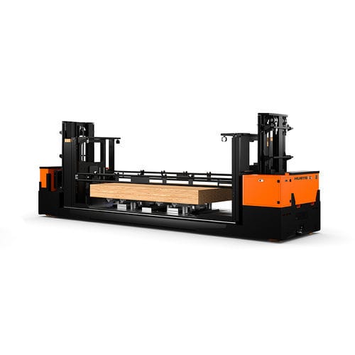 Carrello commissionatore elettrico - EZK - HUBTEX - con forche di sollevamento / a forbice