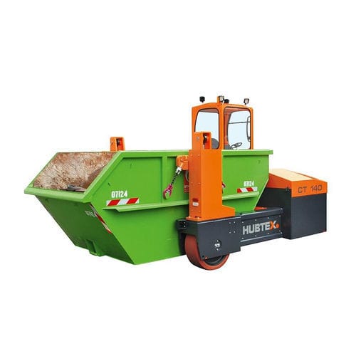 Carrello elevatore elettrico - 4200 - HUBTEX - con conducente seduto / per movimentazione / da trasporto