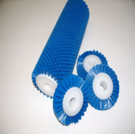 Spazzola cilindrica - ABRASIVOS KUMEX - per depolveratore / in plastica / per applicazioni alimentari