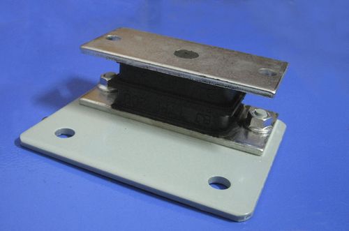 Supporto antivibrazione rettangolare - BJ series - Ningbo Yinzhou ENL Vibration Damper Co.,Ltd - in elastomero / per soffiante