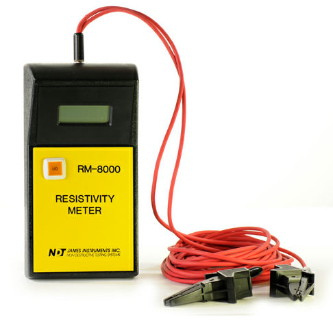 Apparecchio di misura della resistività del calcestruzzo - Ohmcorr™ - James Instruments - portatile
