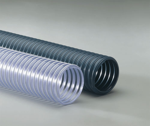 Tubo flessibile per prodotti chimici - R-3 - Flexaust - in PVC / rinforzato / rivestito