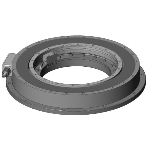 Tavola rotante azionata a motore - ACR240HT-ABS - IntelLiDrives, Inc. - orizzontale / per macchina utensile / a presa diretta
