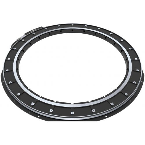 Tavola rotante elettrica - ACR-480UT - IntelLiDrives, Inc. - orizzontale / per macchina utensile / compatta