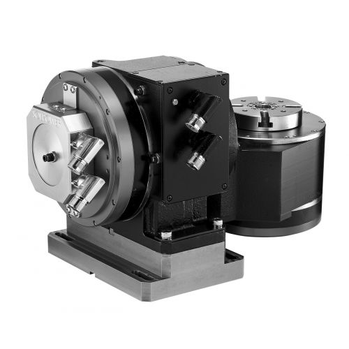 Tavola rotante azionata a motore - IDTT-2D-125 - IntelLiDrives, Inc. - orizzontale / verticale / inclinabile