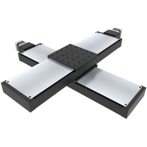 Piastra di posizionamento XY - XY-BSMA-140H-300X300 - IntelLiDrives, Inc. - a motore / 2 assi / di precisione