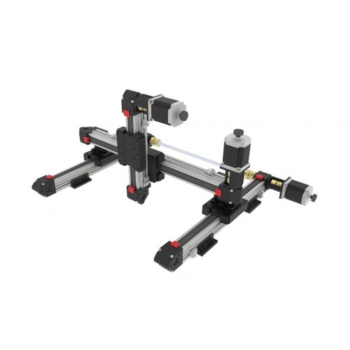 Sistema di posizionamento XY - BEMA-W45-300X300X100 - IntelLiDrives, Inc. - lineare / automatico / verticale