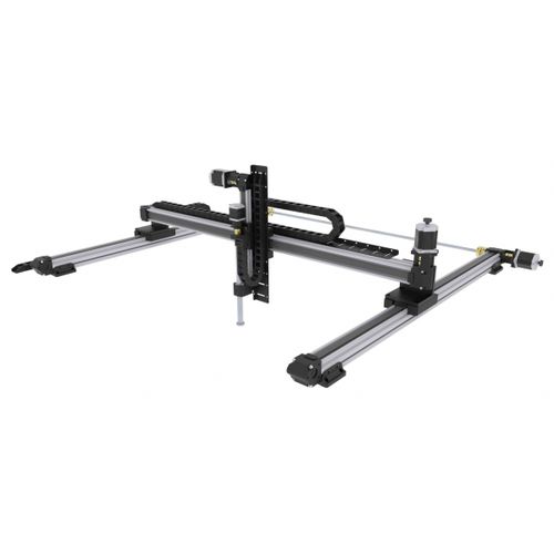Sistema di posizionamento XYZ - BEMA-W60-1000X1000X220X360 - IntelLiDrives, Inc. - verticale / rotativo / per robot