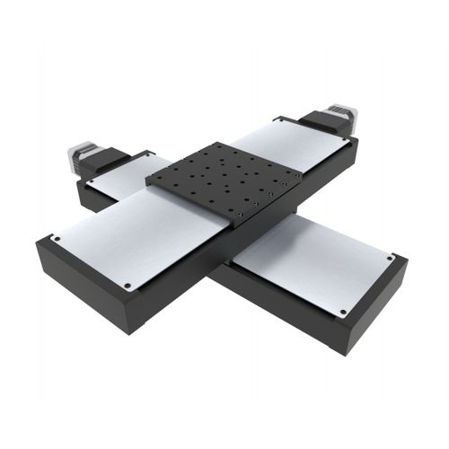 Piastra di posizionamento XY - XY-BSMA-140H-200X200 - IntelLiDrives, Inc. - a motore / 2 assi / di precisione