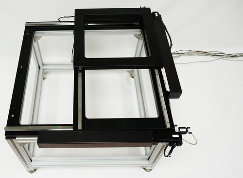 Sistema di posizionamento a grande apertura - XY-OF-S300x300-A300x300J - IntelLiDrives, Inc. - XY / lineare / per ispezione Wafer e metrologia