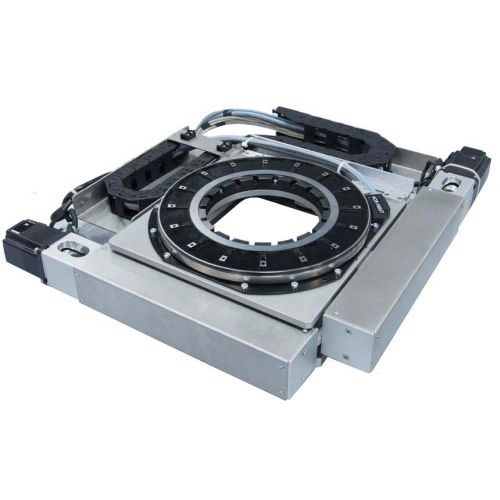 Piastra di posizionamento XY - XY-OF-UL-200x200+ACR160UT - IntelLiDrives, Inc. - rotativa / 2 assi / open frame